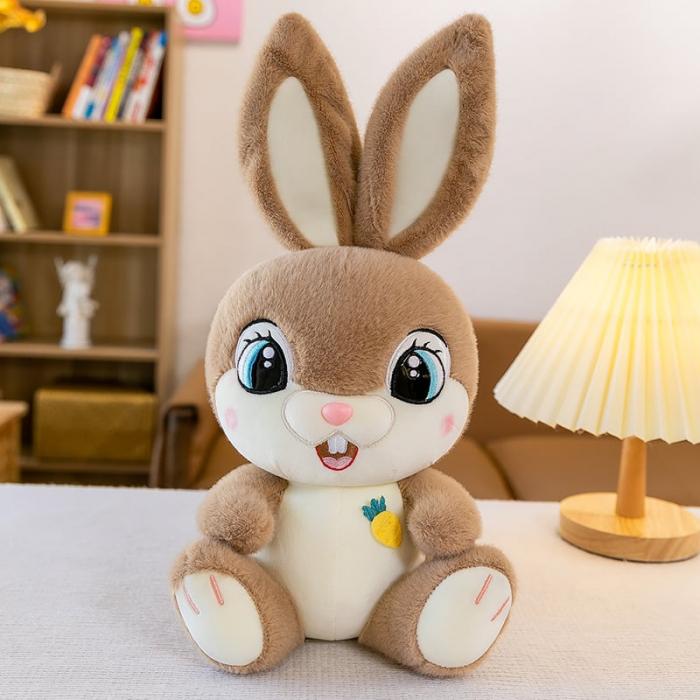 Jucarie de plus Iepurasul Vesel, 50 cm, maro [2]