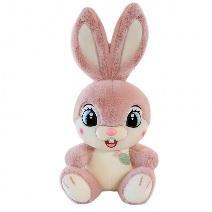 Jucarie de plus Iepurasul Vesel, 40 cm, roz [1]