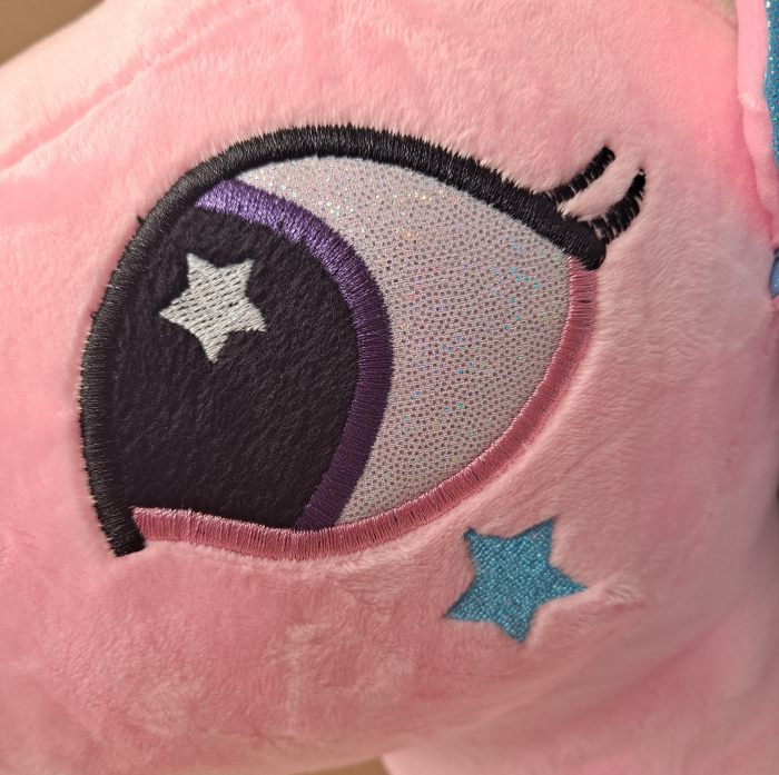 Jucarie de Plus Unicorn Magic Rainbow, 50 cm, roz [3]
