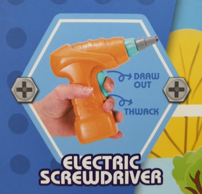Jucarie educativa si interactiva set constructie cu bormasina, 331 piese, masini, inginerie 2D-3D [2]