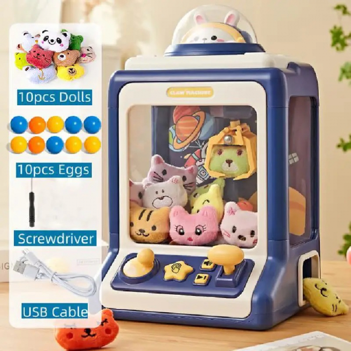 Jucarie interactiva pentru copii, Doll Machine, albastru [4]