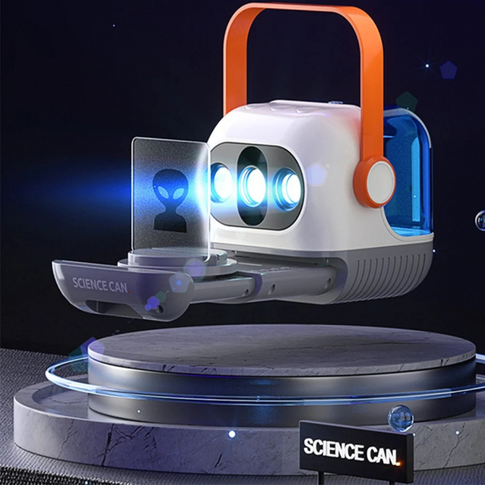 Jucarie Proiector optic cu experimente Magic Box Science Can, multicolor [2]
