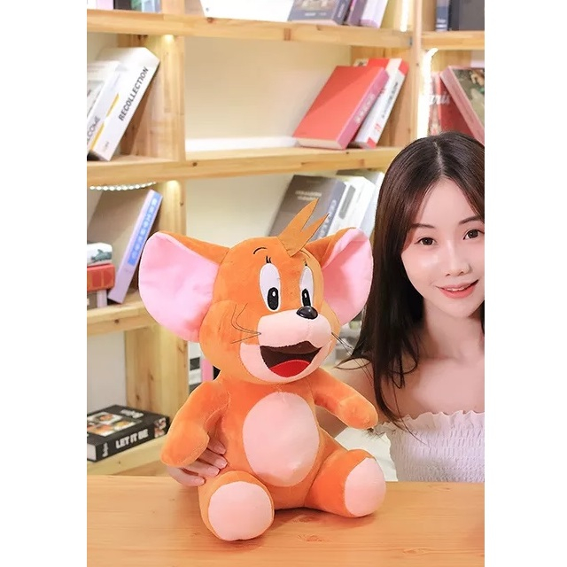Mascota de plus Jerry, 40 cm, maro [2]