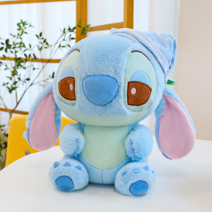 Mascota din plus Stitch cu caciula, Personaj din Lilo&Stitch, 35 cm [3]