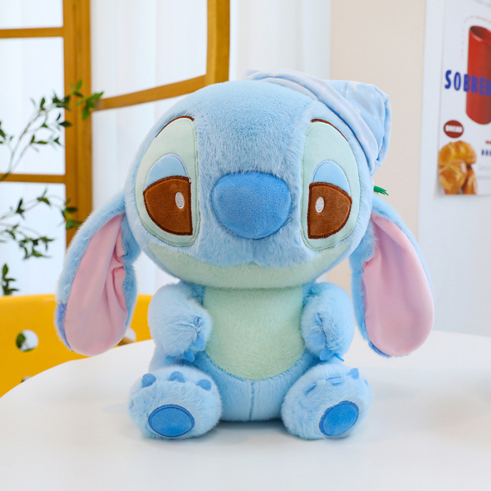 Mascota din plus Stitch cu caciula, Personaj din Lilo&Stitch, 35 cm [2]