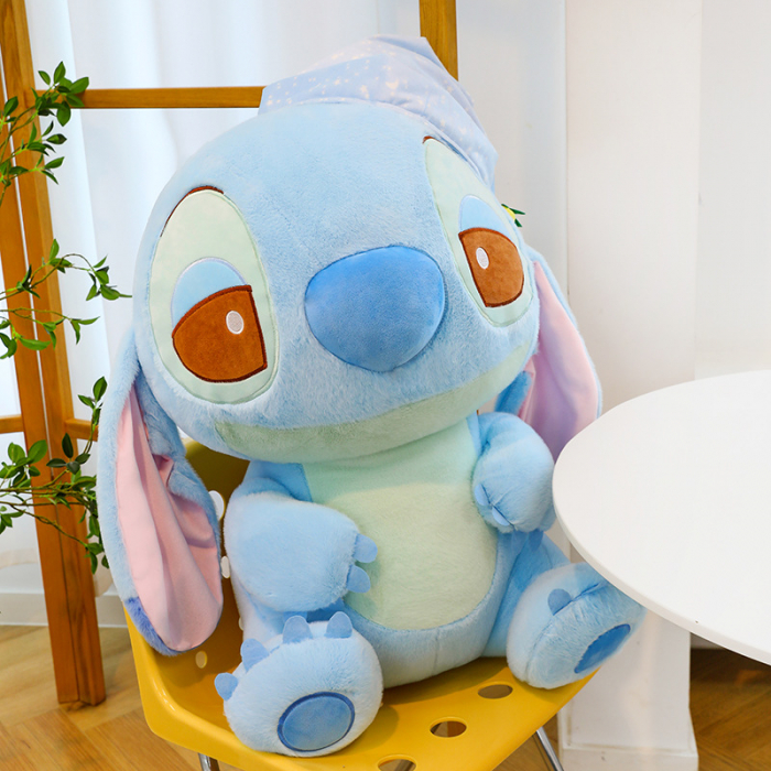 Mascota din plus Stitch cu caciula, Personaj din Lilo&Stitch, 35 cm [4]