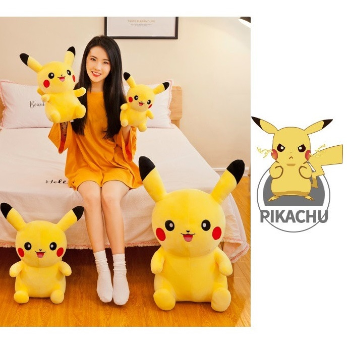Mascota Pikachu din plus, 50 cm [8]