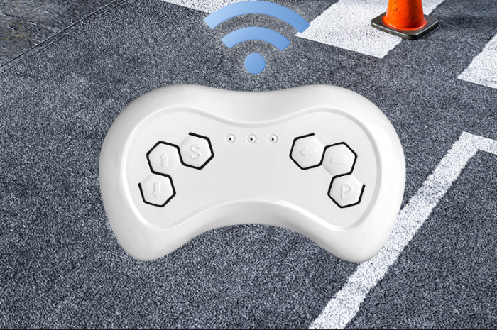 Mașină Electrică pentru Copii Off-Road, Conectare Bluetooth, telecomandă, Tracțiune Integrală, Lumina Intermitenta, Baterie 12V 7Ah, 120x63x68cm, Gri [6]