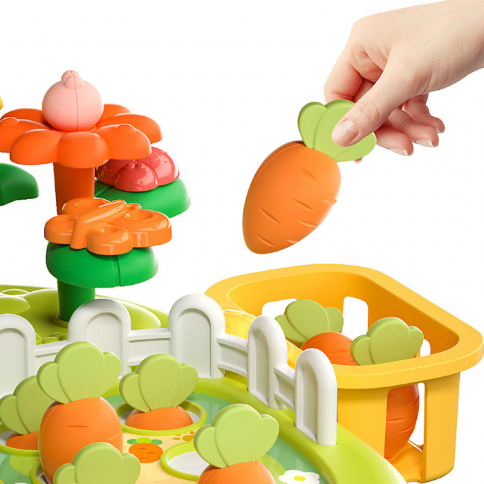 Masuta interactiva de activitati pentru copii cu pescuit magnetic, multicolor [3]