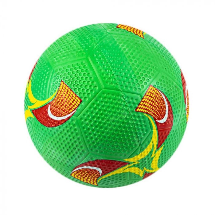 Minge Fotbal Cauciuc nr.5 cu plasa si ac, multicolor [6]