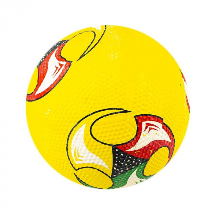 Minge Fotbal Cauciuc nr.5 cu plasa si ac, multicolor [8]