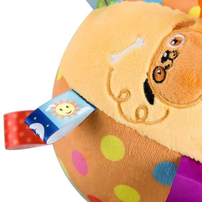 Minge senzoriala pentru bebelusi, Catel, multicolor [3]