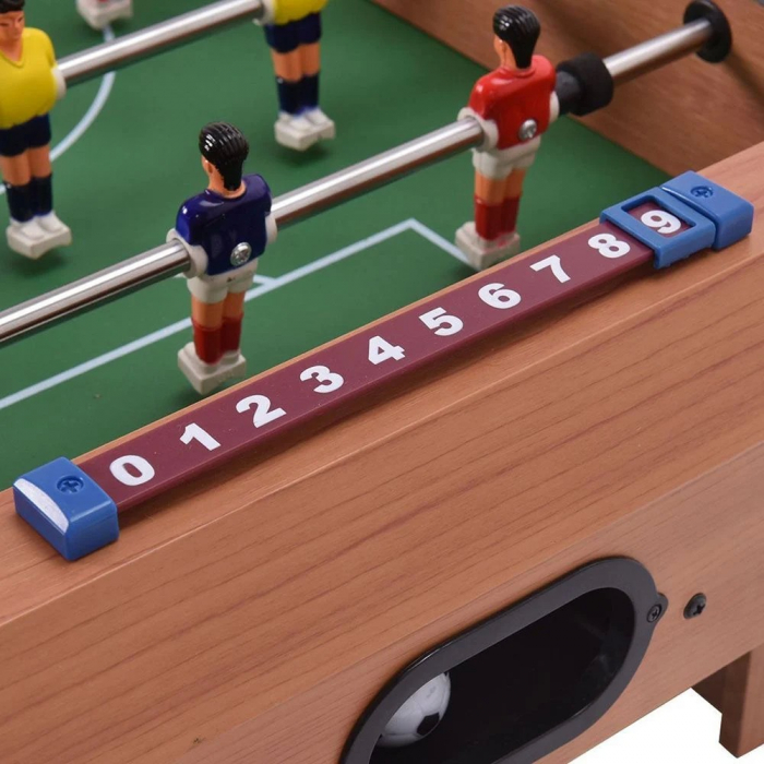 Mini Masa de Fotbal cu Teren si 12 Jucatori cu Tablou pentru Scor, 34.5 x 23 x 7 cm [3]