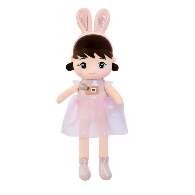 Papusa Balerina din Plus cu urechi de Iepuras, 65 cm [1]