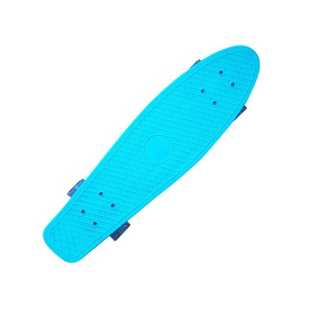 Penny Board cu roti luminoase LED, 55 cm, Albastru [2]