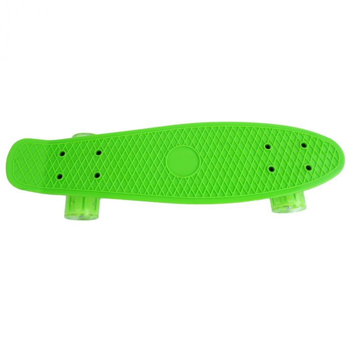 Penny Board cu roti luminoase LED, 55 cm, Verde [2]
