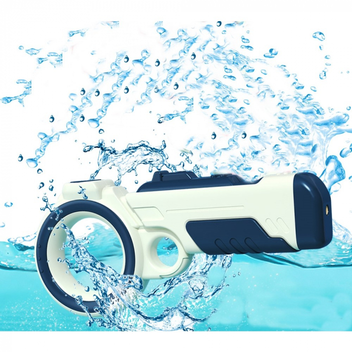 Pistol cu apa pentru copi , rezervor tip ghiozdan, 1500 ml, Albastru [2]