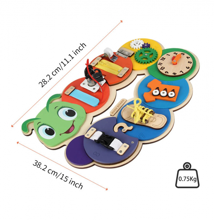 Placa Activitati Busy Board Omida, multicolor [5]