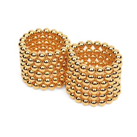 Bile Magnetice AntiStres Neocube, auriu gold, 5 mm, 216 piese MagCub® [4]