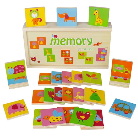 Joc Montessori de memorie si asociere Onshine, 32 de piese [5]