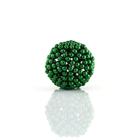Bile Magnetice AntiStres Neocube, verde, 5 mm, 216 piese - MagCub®, joc de indemanare [5]