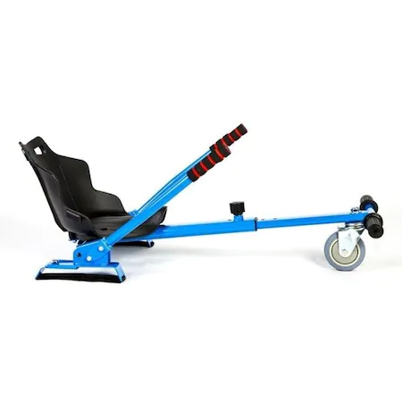 Hoverkart albastru,hoverseat,scaun,cart compatibil cu hoverboard de 6,5inch,8inch,8,5 inch,10inch [2]
