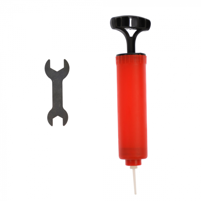 Set cos de baschet si minge, lungime reglabila, inaltime 202 cm, rosu - 0754801C [5]