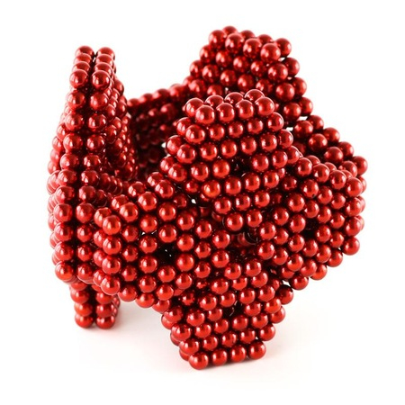 Bile Magnetice AntiStres Neocube, rosu, 5 mm, 216 piese - MagCub® [2]