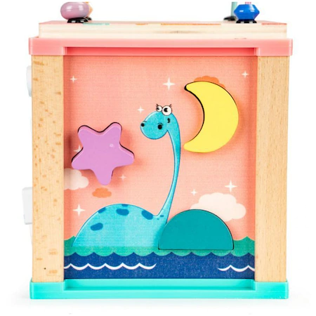Cub educativ din lemn - DINO [3]