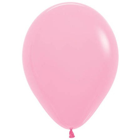 Set 10 Baloane din Latex,  Model Party cu Buline si Simple, 30 cm, Roz, 2.8 g [3]