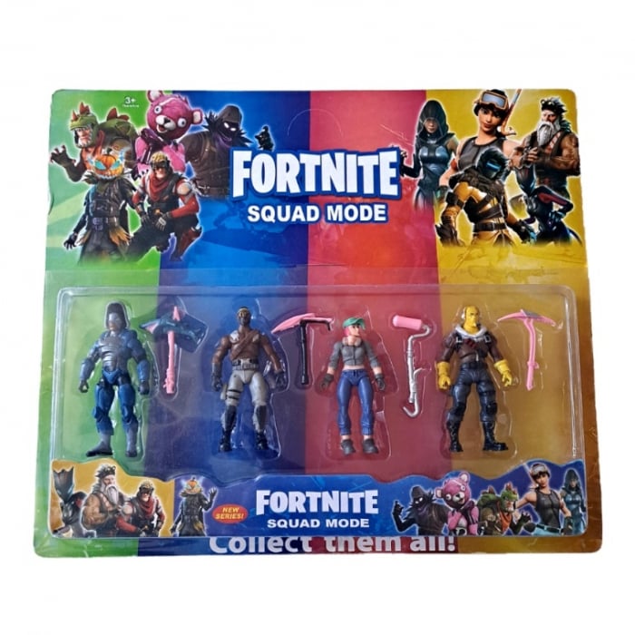 Set 4 figurine Fortnite Squad Mode, accesorii, multicolor [1]
