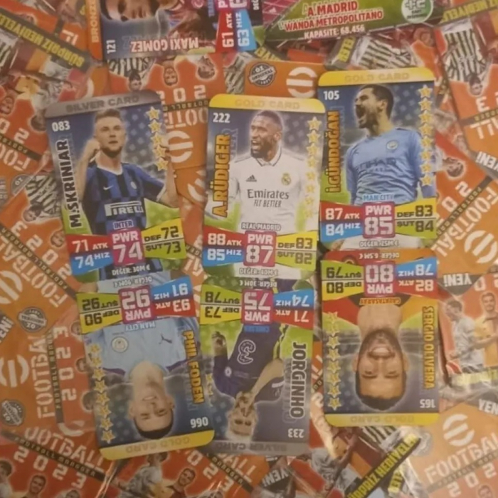 Set 400 cartonase Fotbalisti Fotbal Manager 2023, multicolor [5]