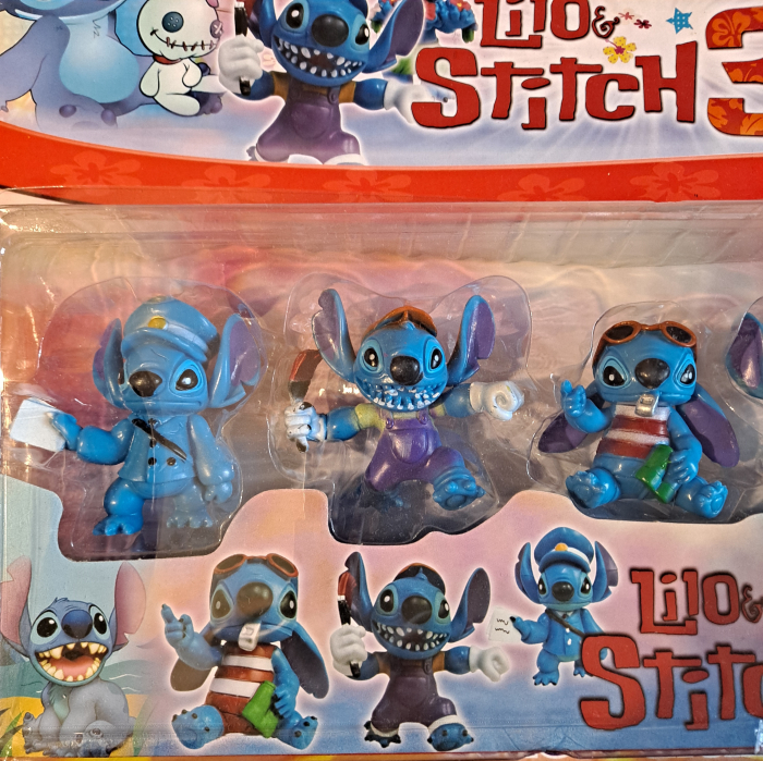 Set 6 figurine Lilo & Stitch 3, multicolor, 6 cm [2]