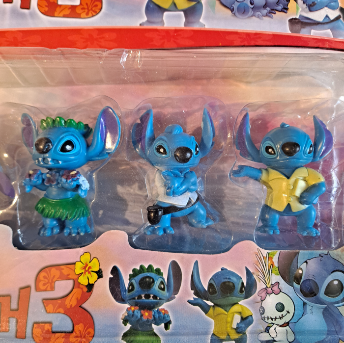 Set 6 figurine Lilo & Stitch 3, multicolor, 6 cm [3]