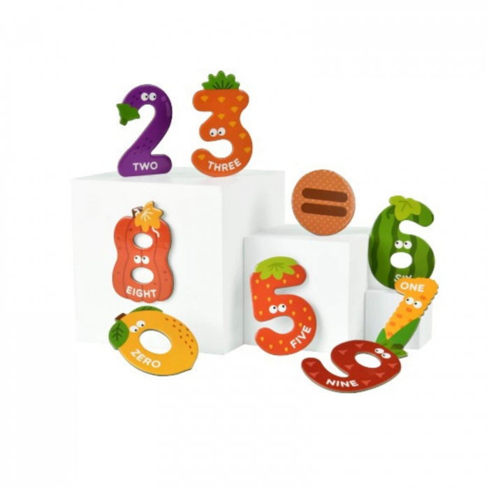 Set cifre magnetice cu semne matematice, 26 piese, multicolor [6]