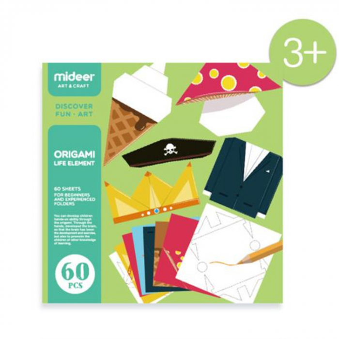 Set creativ Origami Life Element, 60 pcs, multicolor [2]