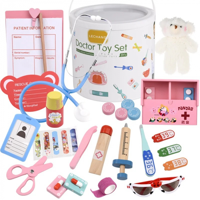Set joaca Micul stomatolog in galetusa, 24 piese, multicolor [2]