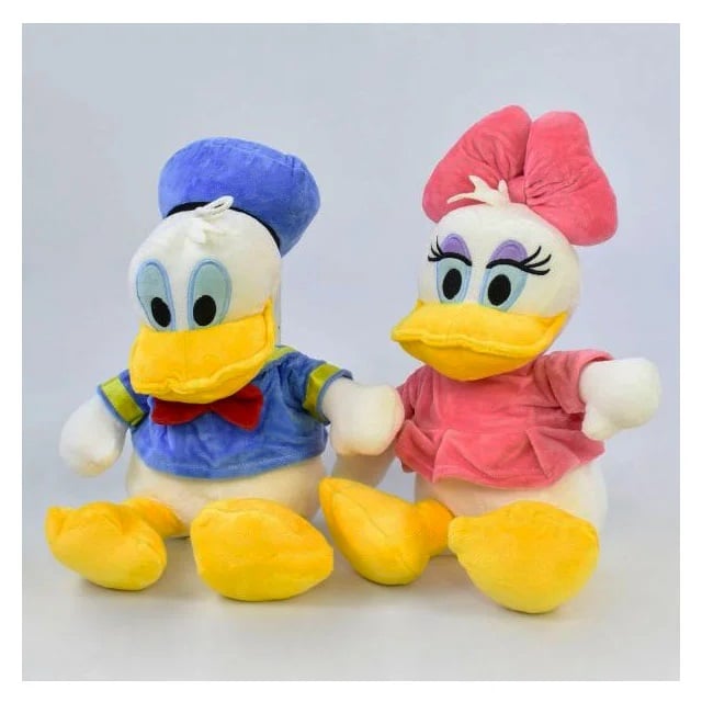 Set mascote de plus Donald si Daisy, 25 cm, multicolor [2]