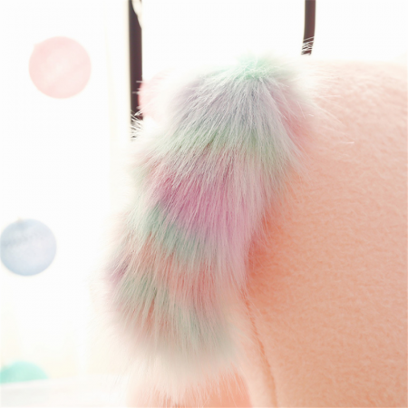 Jucarie de plus Unicorn, 60 cm, Roz, Toyska [3]