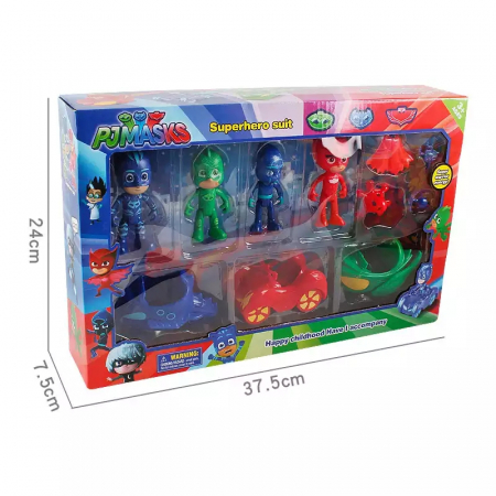 Set figurine Eroi in Pijama, Toyska [3]