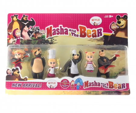 Set de joaca Masha si Ursul, 6 set, Toyska [1]