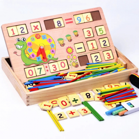 Joc multifunctional Montessori Matematica, Toyska [2]