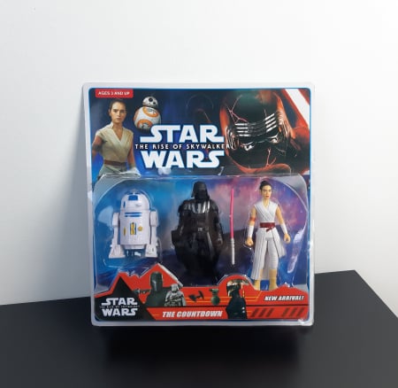 Set 3 figurine Star Wars, R2-D2, Darth Vader, Rey, Toyska [0]