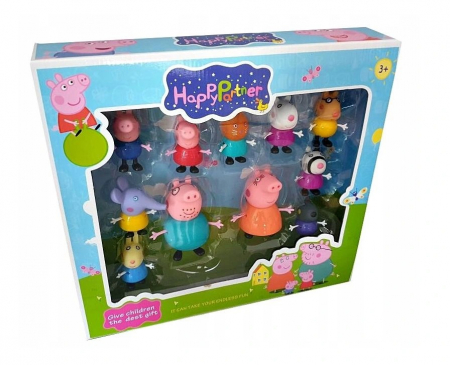 Set 11 figurine Peppa Pig, Toyska [1]