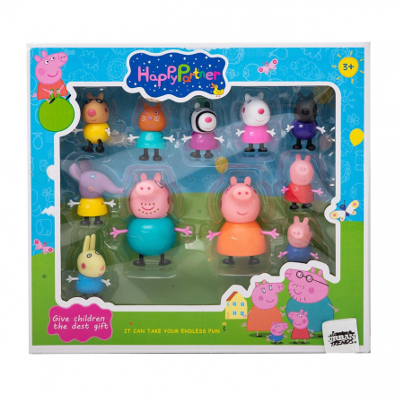 Set 11 figurine Peppa Pig, Toyska [2]