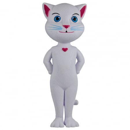 Jucarie Talking Angela, pisica inteligenta vorbitoare, 28 cm, Toyska [1]