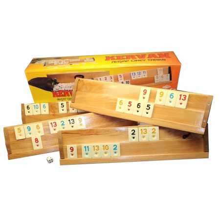 Joc Remi Kervan, Rummy lemn masiv [1]