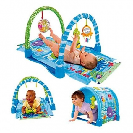 Saltea de joaca 3 in 1 Smart Baby Ocean Paradise, Toyska [1]