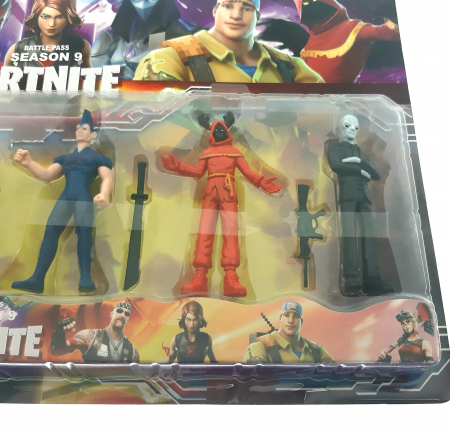 Set 6 figurine tip Fortnite, accesorii, sezonul 9 [2]