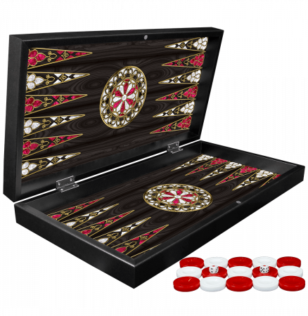 Set de Table din lemn lacuit, 50x50 cm, multicolor [1]